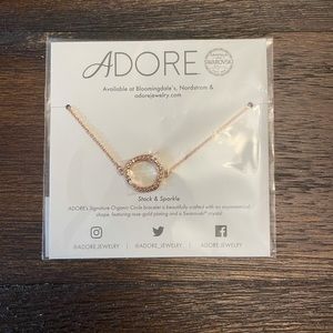 Adore by Swarovski‎ - Organic Circle Bracelet